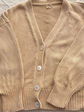 babaa no 16 cardigan in clay pot